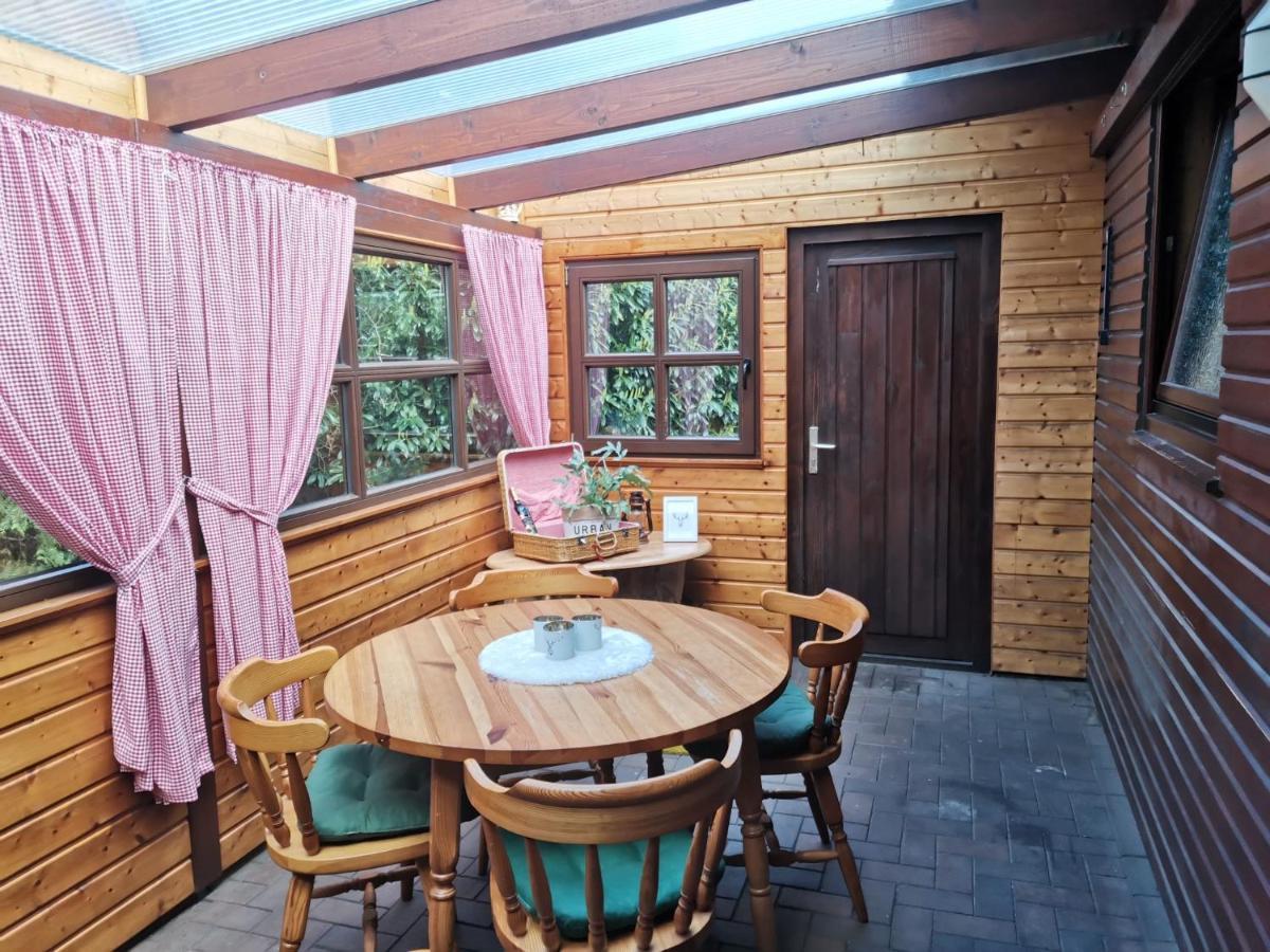 Kranich-Holzferienhaus 'Kleine Auszeit' Rehden Εξωτερικό φωτογραφία